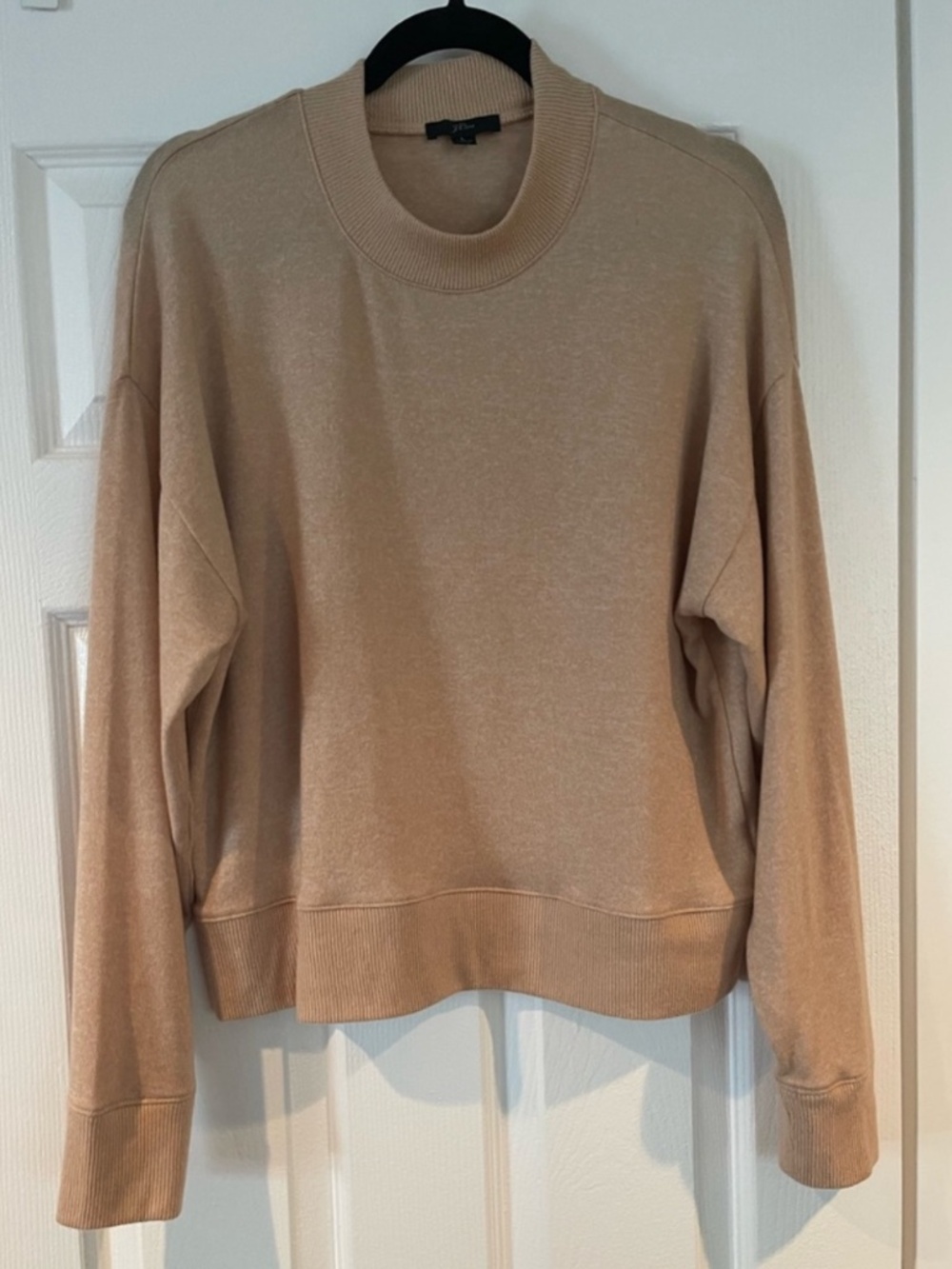 J.Crew Beige Knit Top L